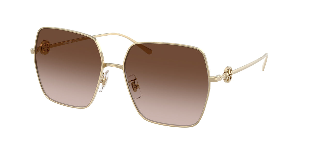 Tory Burch TY6118D Brushed Light Gold Sunglasses