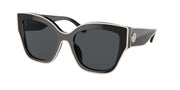 Tory Burch TY7184U Black With Ivory Piping Sunglasses
