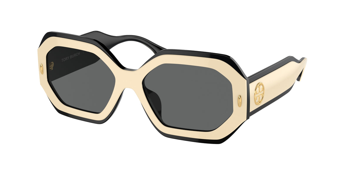 Tory Burch TY7192U Black/Ivory Sunglasses