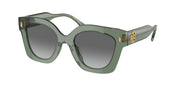 Tory Burch TY7201U Transparent Sage Sunglasses