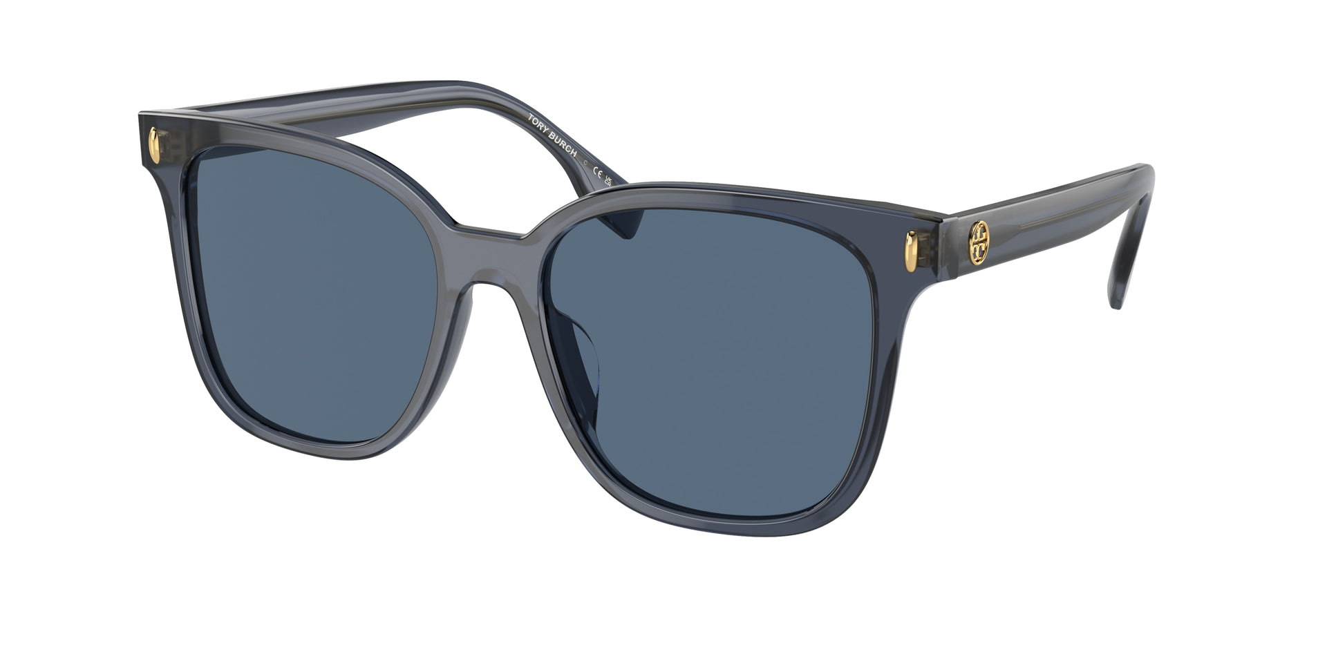 Tory Burch TY7203U Transparent Blue Sunglasses