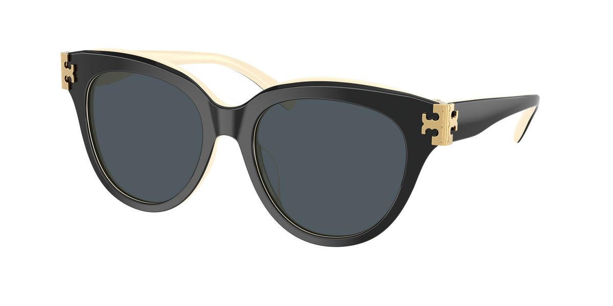 Tory Burch TY7209U Black/Ivory Sunglasses