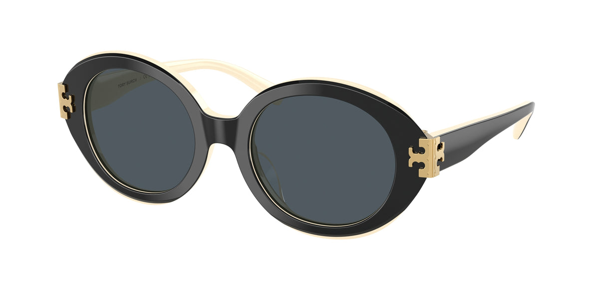 Tory Burch TY7210U Black/Ivory Sunglasses
