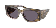 Tory Burch TY7221U Purple Striated Sunglasses