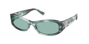 Tory Burch TY7229U Teal Striated Sunglasses