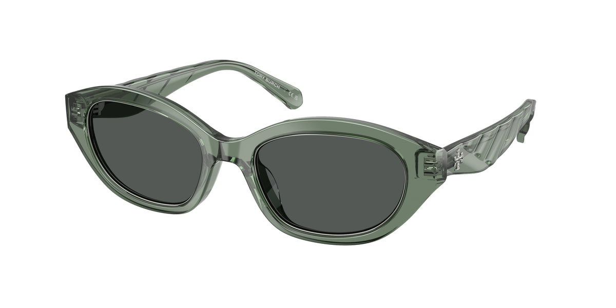 Tory Burch TY7232U Transparent Sage Sunglasses