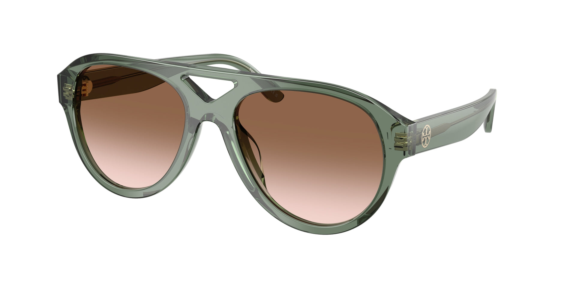 Tory Burch TY7233U Transparent Sage Sunglasses