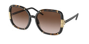Tory Burch TY9071U Dark Tortoise/Black Sunglasses
