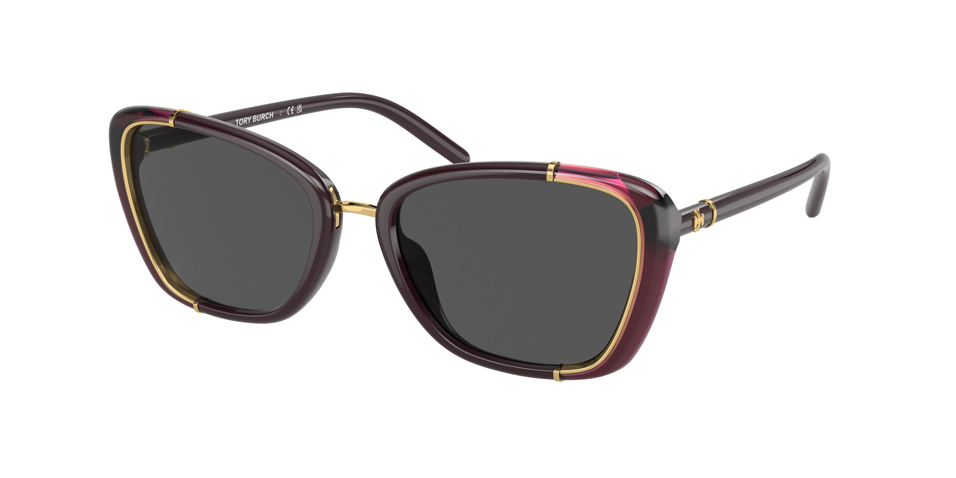 Tory Burch TY9074U Burgundy Sunglasses