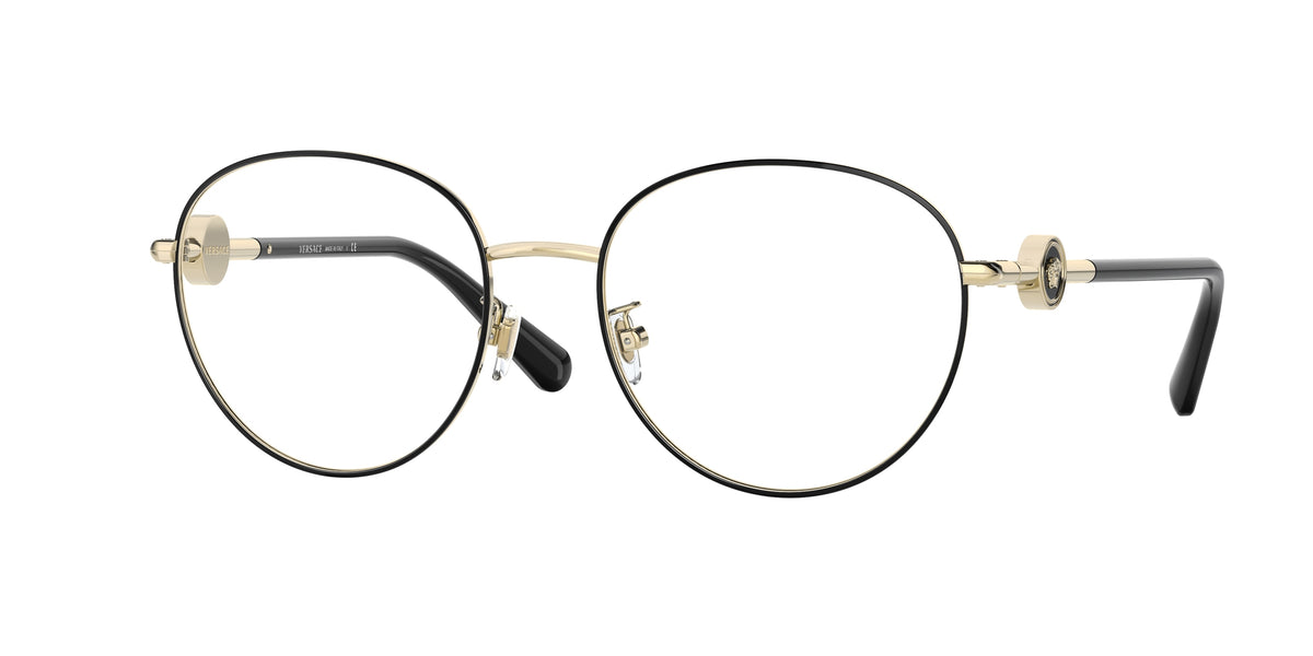 Versace VE1273D Gold/Black Eyeglasses