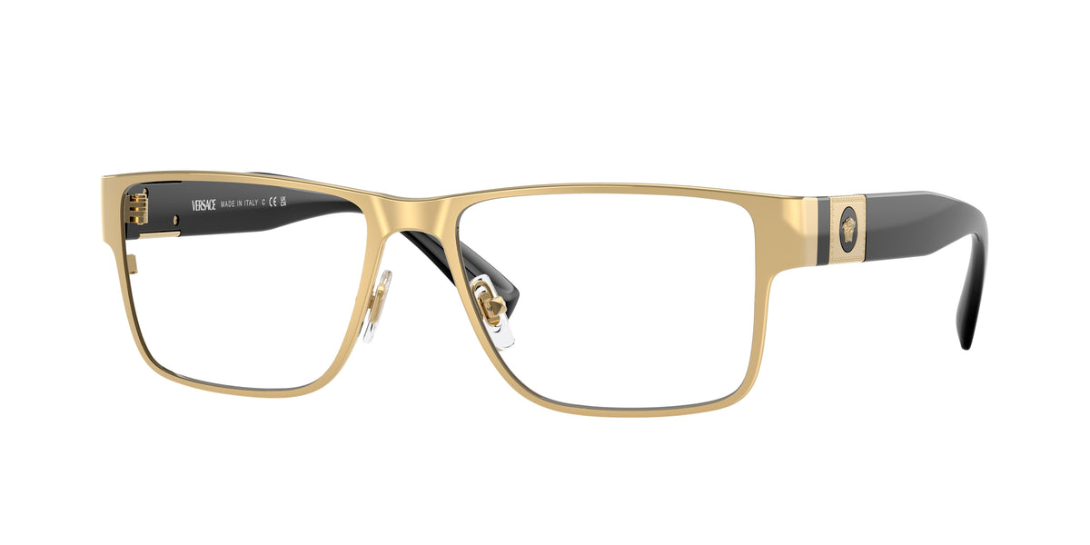 Versace VE1274 Gold Eyeglasses