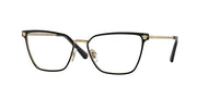 Versace VE1275 Matte Black/Gold Eyeglasses