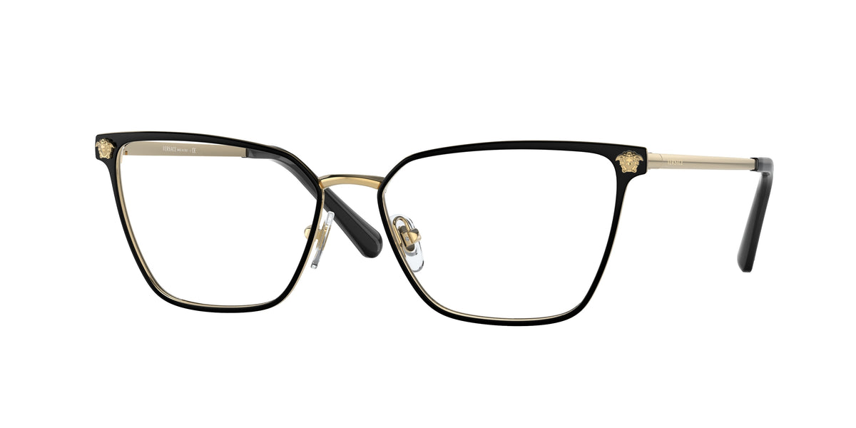 Versace VE1275 Matte Black/Gold Eyeglasses