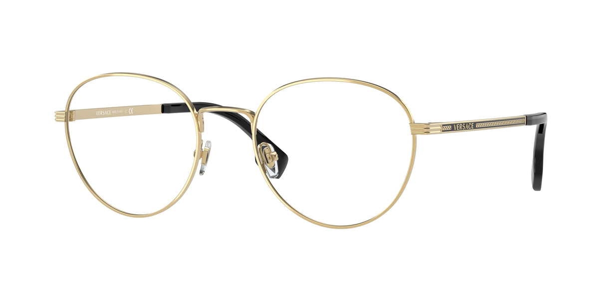 Versace VE1279 Gold Eyeglasses