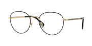 Versace VE1279 Gold/Matte Black Eyeglasses