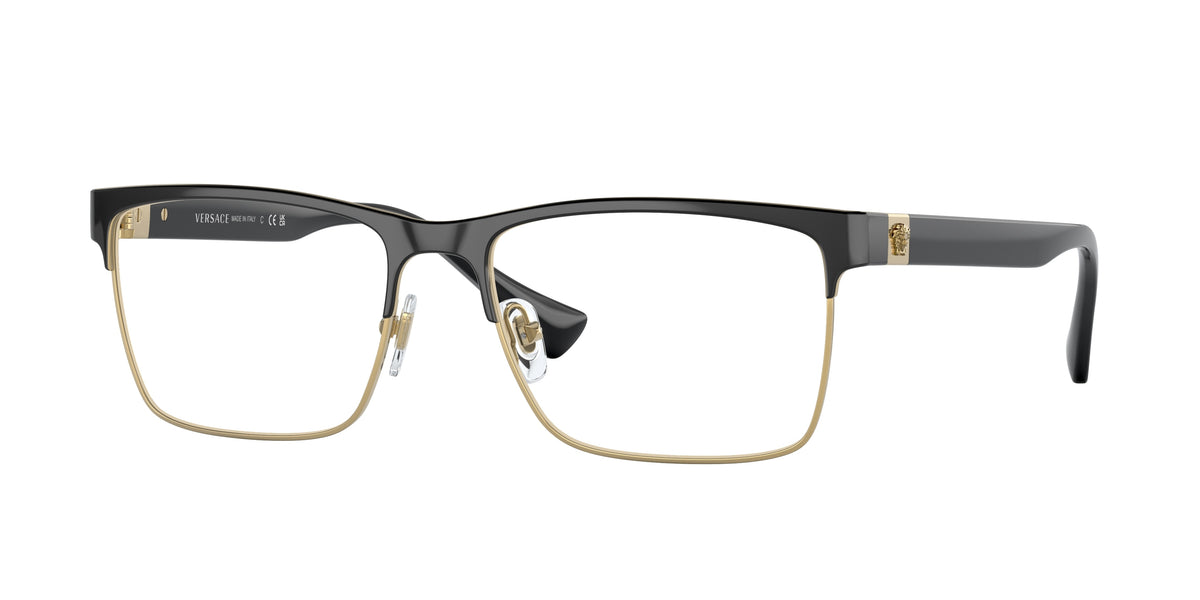 Versace VE1285 Black Eyeglasses