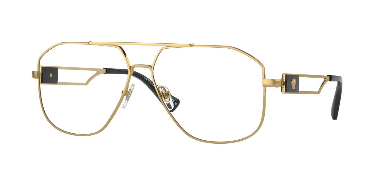Versace VE1287 Gold Eyeglasses