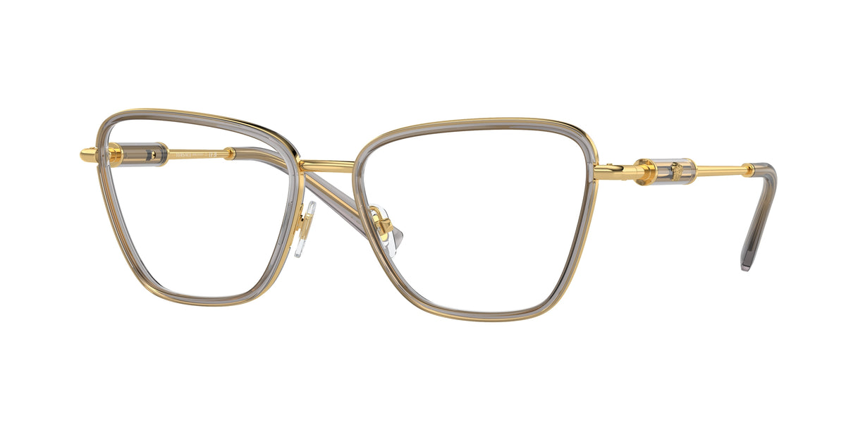 Versace VE1292 Grey Transparent Eyeglasses
