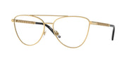 Versace VE1296 Gold Eyeglasses