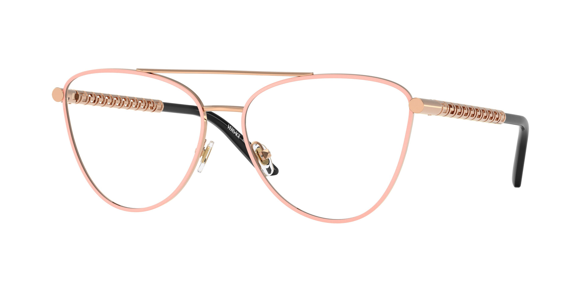 Versace VE1296 Pastel Rose Eyeglasses