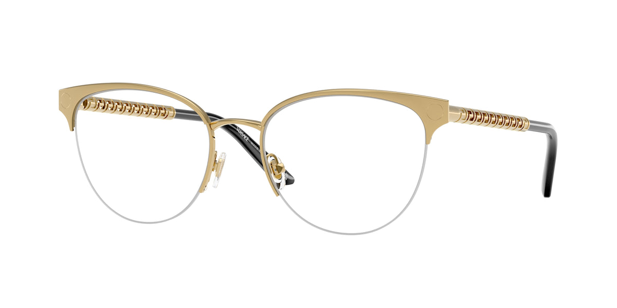 Versace VE1297 Gold Eyeglasses