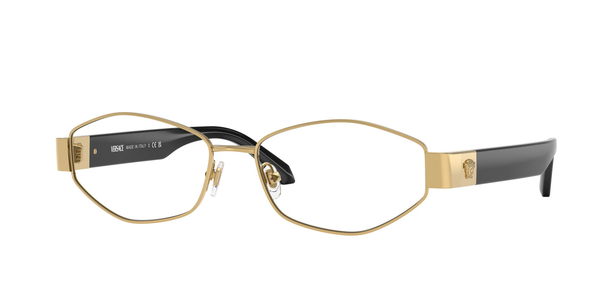 Versace VE1298 Gold Eyeglasses