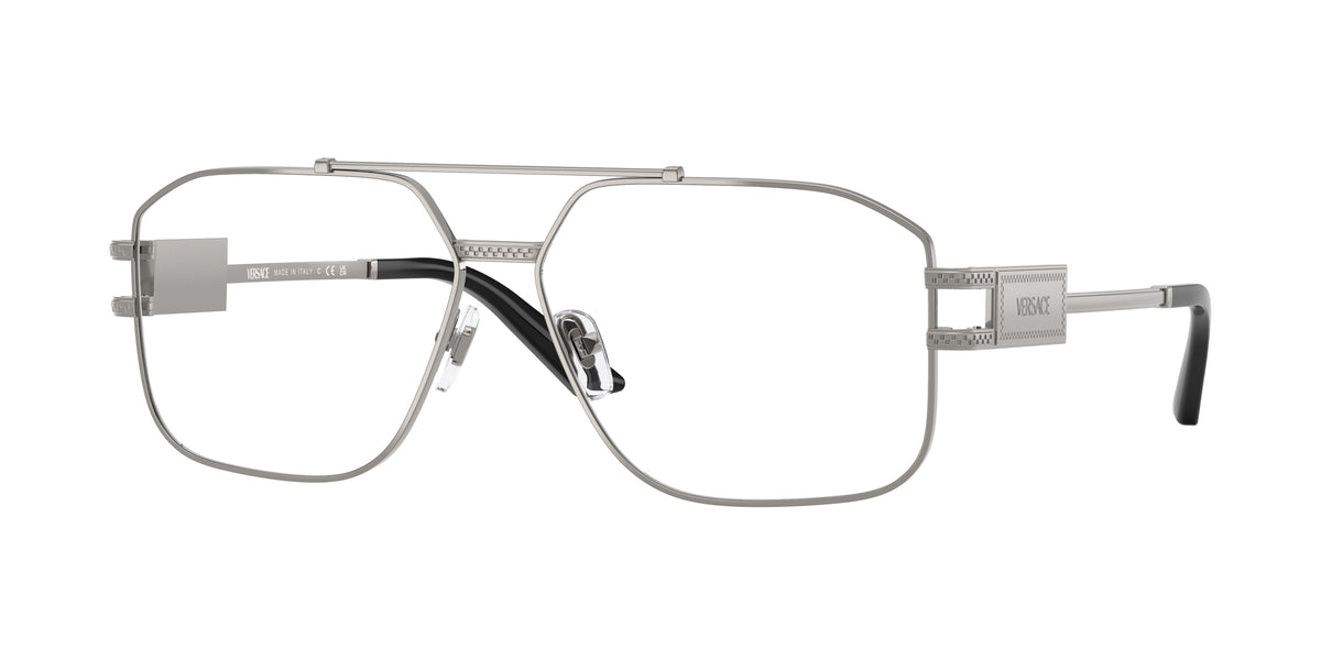 Versace VE1302 Gunmetal Eyeglasses