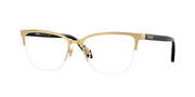 Versace VE1304 Gold Eyeglasses