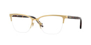Versace VE1304 Gold Eyeglasses
