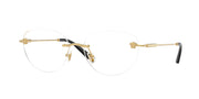 Versace VE1305 Gold Eyeglasses