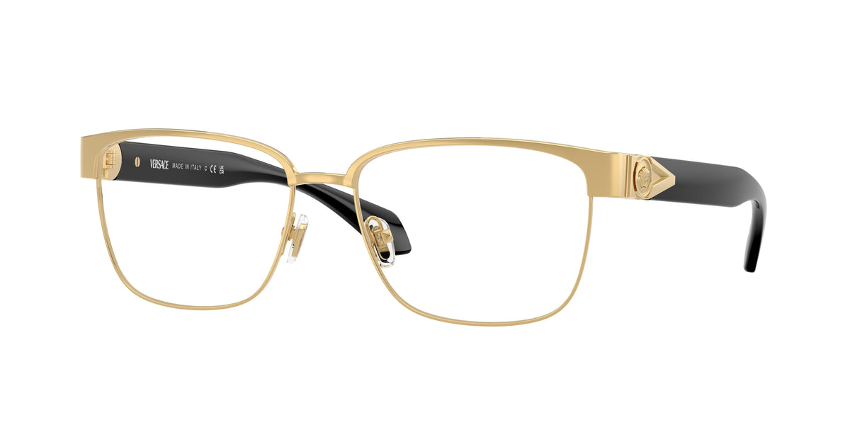 Versace VE1306 Gold Eyeglasses