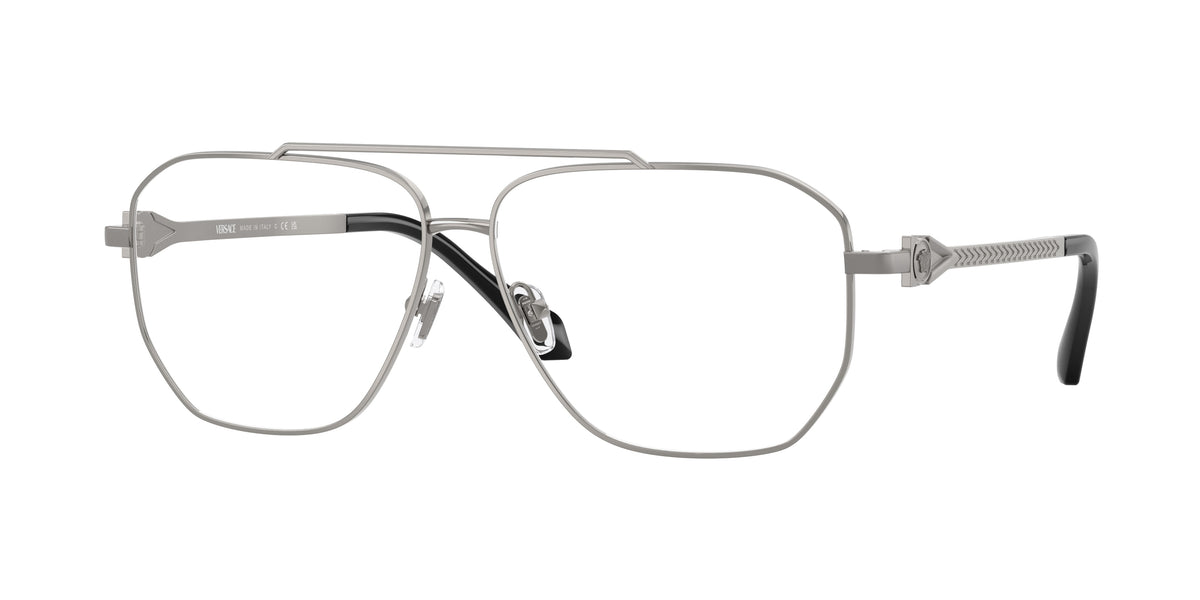 Versace VE1307 Gunmetal Eyeglasses