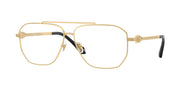 Versace VE1307 Gold Eyeglasses