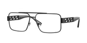 Versace VE1308 Matte Black Eyeglasses