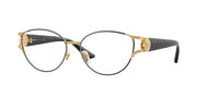 Versace VE1309 Matte Black Eyeglasses