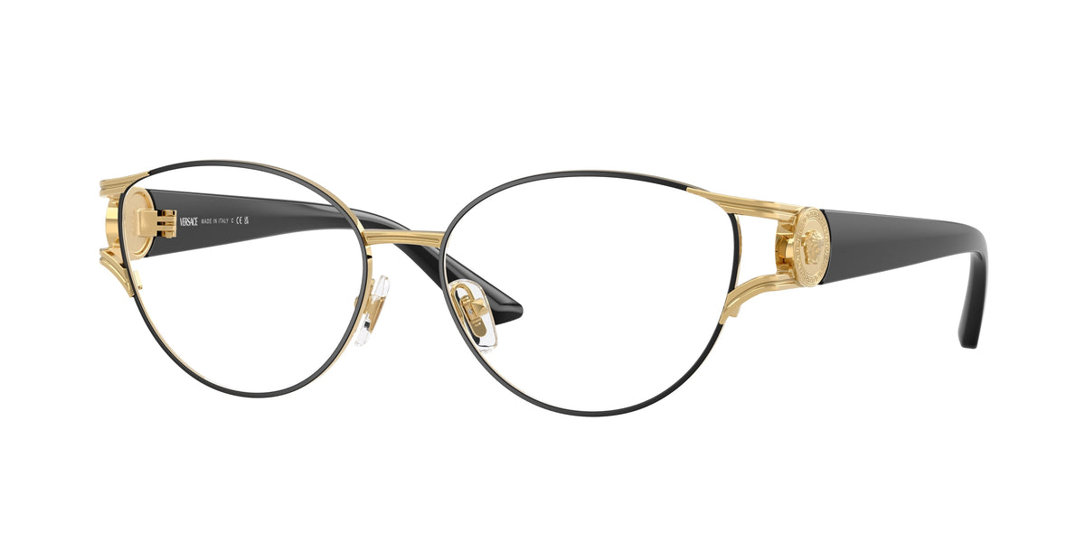 Versace VE1309 Matte Black Eyeglasses