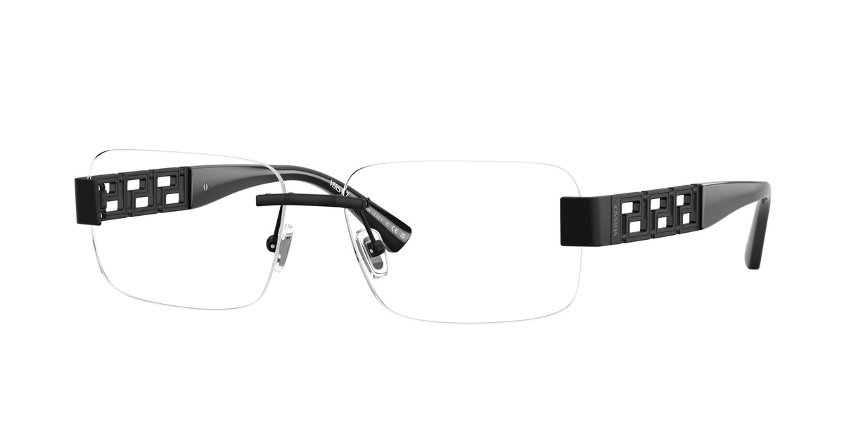 Versace VE1310 Matte Black Eyeglasses