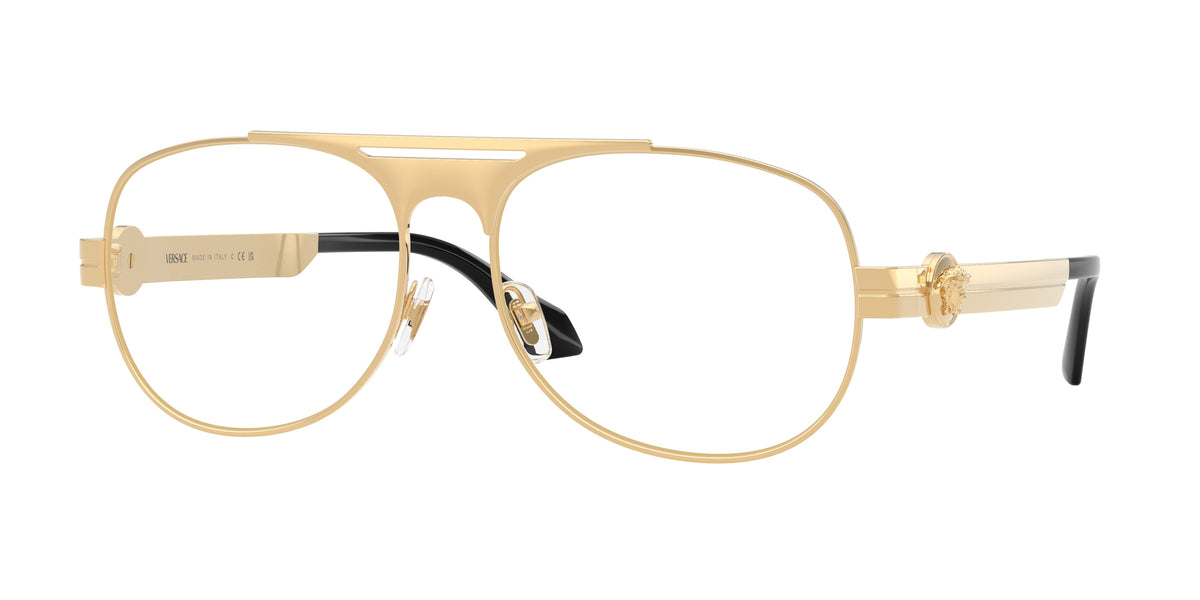 Versace VE1319 Gold Versace Eyeglasses