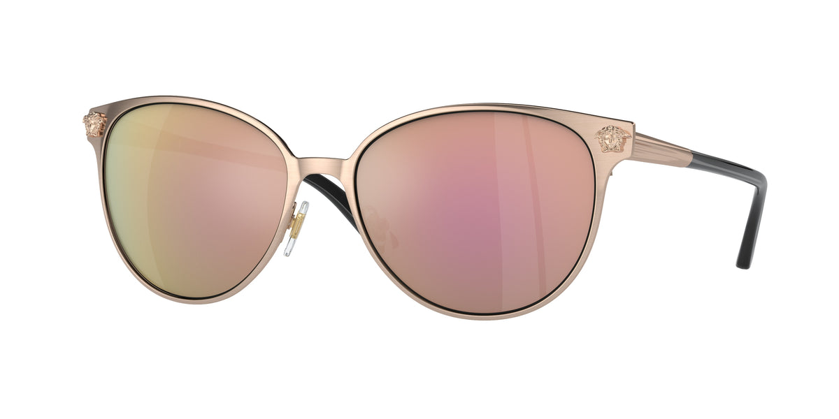 Versace VE2168 Pink Gold Sunglasses