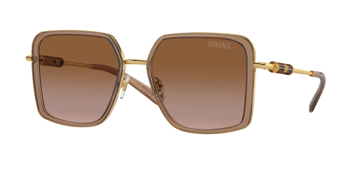 Versace VE2261 Brown Transparent Sunglasses