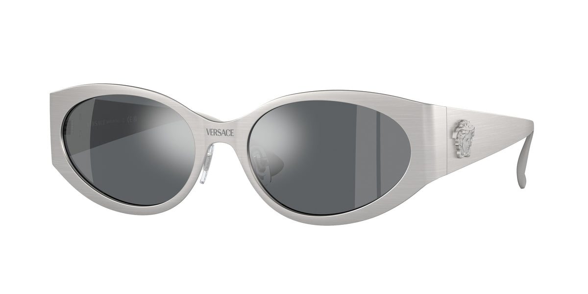 Versace VE2263 Matte Silver Sunglasses