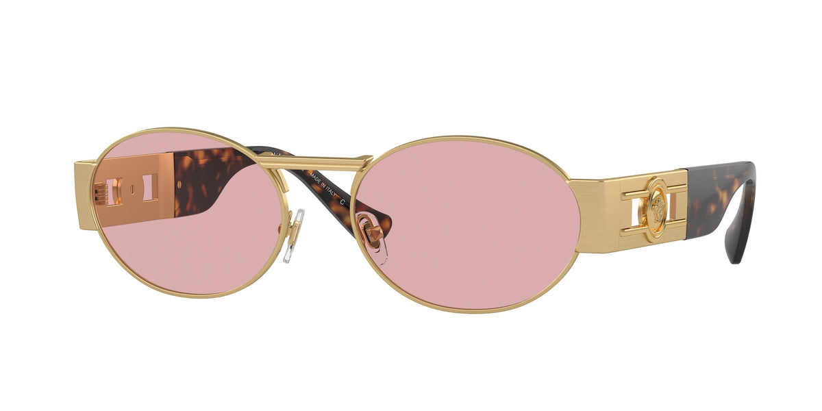 Versace VE2264 Matte Gold Sunglasses
