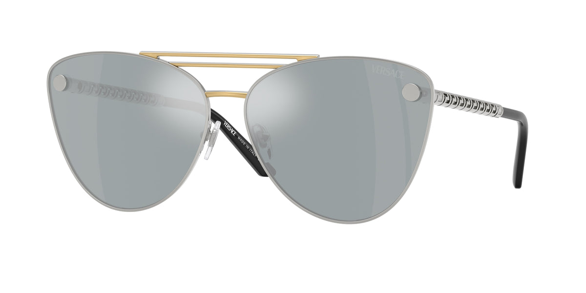 Versace VE2267 Silver/Gold Sunglasses