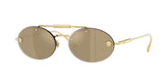 Versace VE2295 Gold Plated Sunglasses