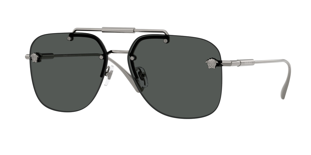 Versace VE2296 Gunmetal Sunglasses