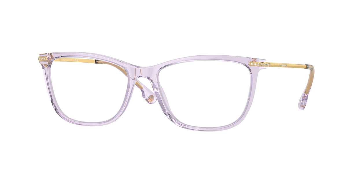 Versace VE3274B Transparent Pink Eyeglasses