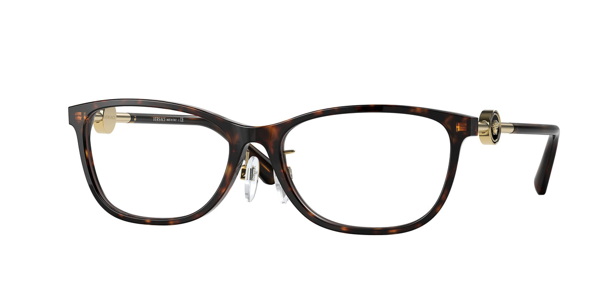 Versace VE3297D Dark Havana Eyeglasses