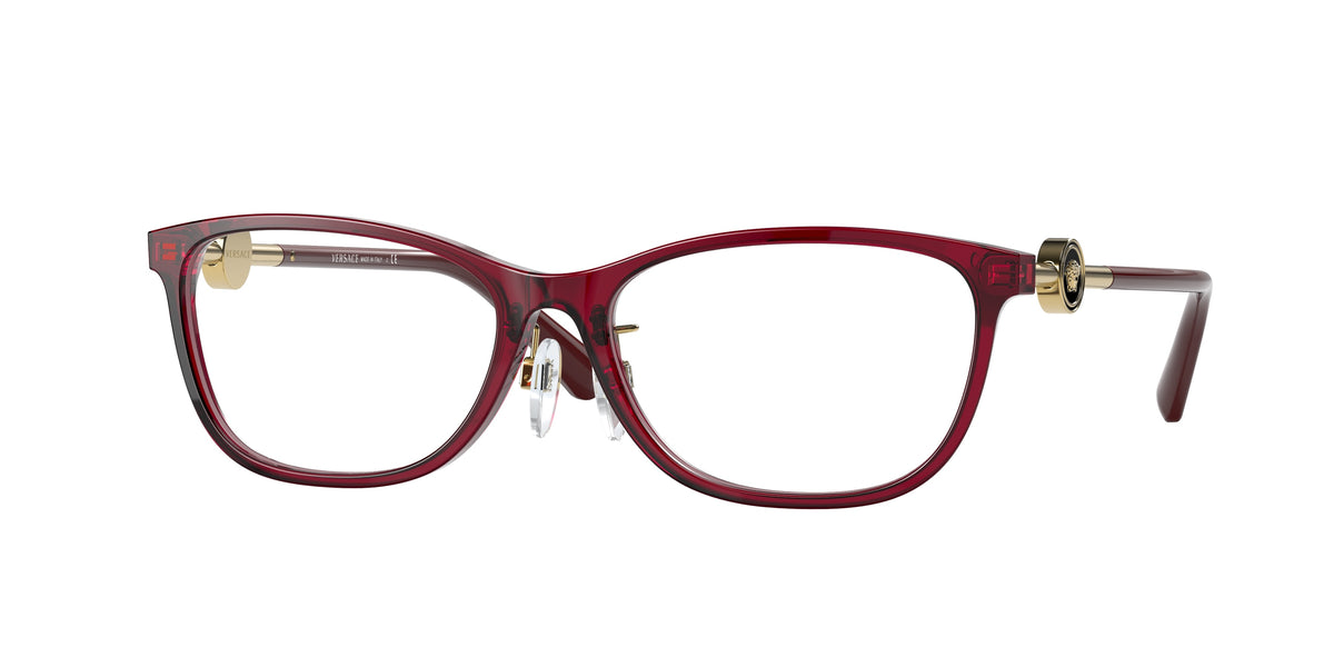 Versace VE3297D Transparent Red Eyeglasses