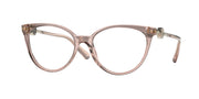 Versace VE3298B Transparent Pink Eyeglasses