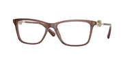 Versace VE3299B Transparent Brown Eyeglasses